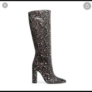 Snakeskin Steve Madden Boots